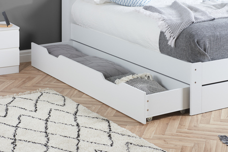 ALFSB5WHT King Storage Bed White