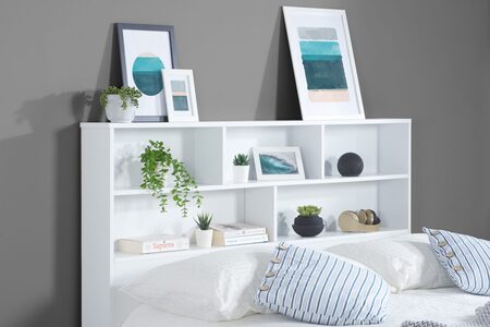 ALFSB5WHT King Storage Bed White