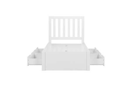 Single Bed White