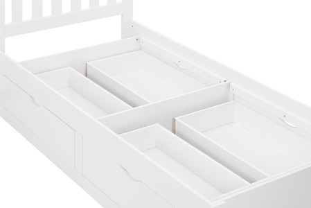Single Bed White