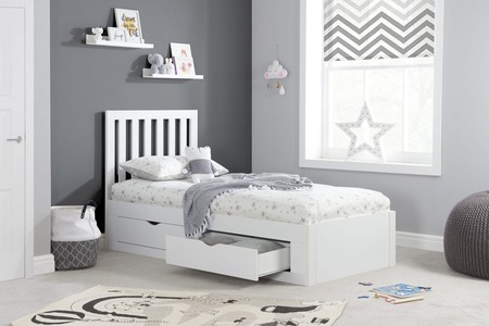 Single Bed White