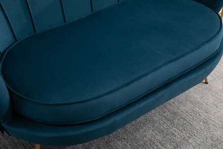 ARI2SBLU 2 Seater Sofa Blue