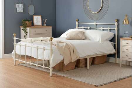 ATLAB46CRMV2 Double Bed Cream