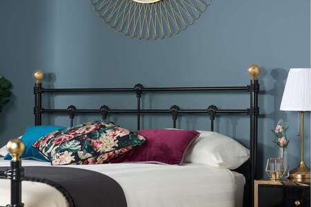 Double Bed Black