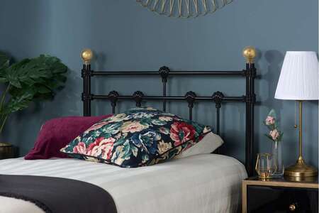 Single Bed Black