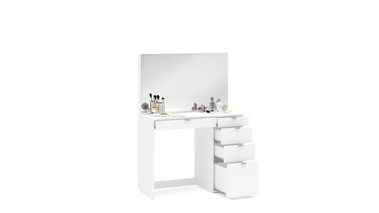 VA5DTMWHT 5 Drawer Dressing White
