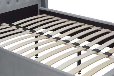 BALB46GRV Double Bed Grey
