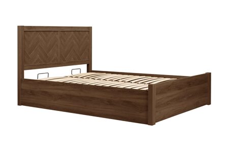 HEROT5OAK King Ottoman Bed