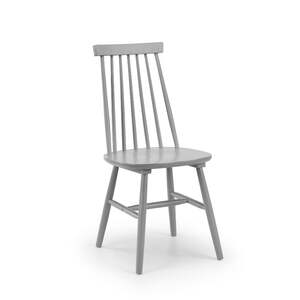 ALA033 Spindle Back Dining Chair - Grey