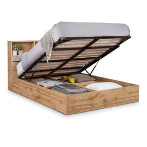 BAL001 3Ft Ottoman Bed With Gas Lift Up System - Light Oak