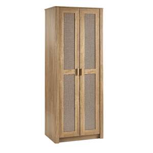 SYD005 2 Door Wardrobe - Oak