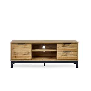 BAL210 Tv Unit In Click Clack System - Light Oak