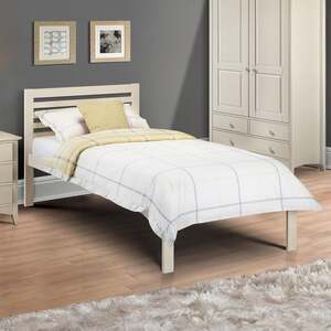 SLO102 Bed Stone White 90Cm