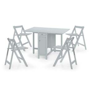 SAV103 Dining Set - Light Grey