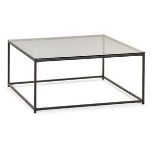 CHI020 Square Coffee Table Smoked Glass