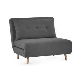 ROW002 Single Sofabed - Mid Grey