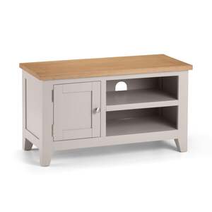 RIC207 Tv Unit - Elephant Grey/Pale Oak