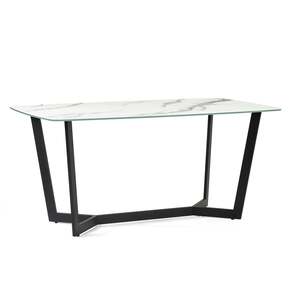 OLY001 Dining Table - White Marble