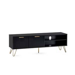 MUR103 Tv Unit - Matt Black