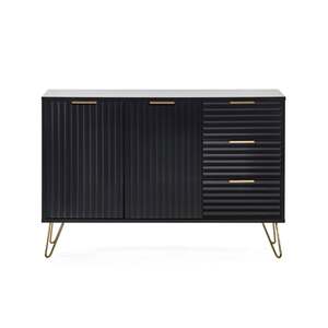MUR106 Large Sideboard - Matt Black