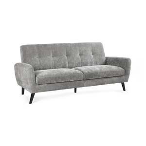 MON402 3 Seater Sofa In Contract Standard Fabric - Dove