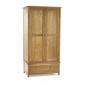 MAL260 2 Door 1 Drawer Wardrobe