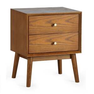 LOW051 2 Drawer Bedside