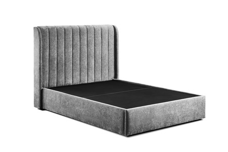 3' Bed - Grey Fabric