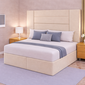 Ottoman Set - Side Lift + 54" Headboard - Hebden + 13" Low Footboard