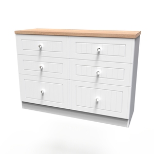 VIE015 6 Drawer Midi Chest