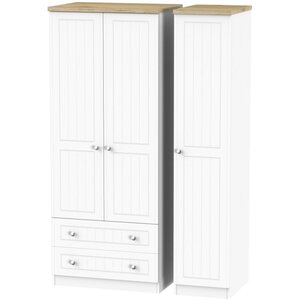 VIE141 Triple 2 Drawer Robe