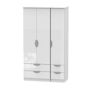 CAM161 Tall Triple 2 Drawer + Drawer Robe