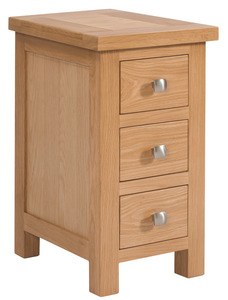 DOR009 Compact 3 Drawer Bedside