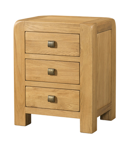 DAV028 3 Drawer Bedside