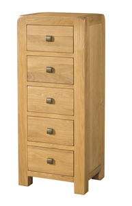 DAV031 5 Drawer Tall Chest