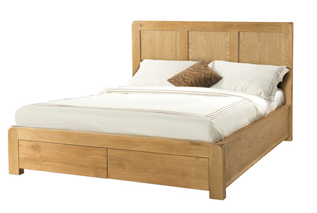 DAV038 4'6" Bed With 2 Storage Drawers