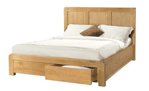 DAV039 5' Bed With 2 Storage Drawers
