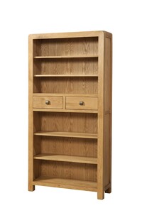 DAV021 Tall Bookcase With 2 Drawers