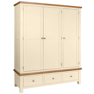 DPT033 Triple Robe With 3 Drawers