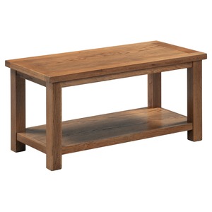 DOR070R Large Coffee Table With Shelf