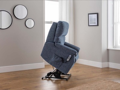 Standard Dual Motor Riser Recliner With Headrest