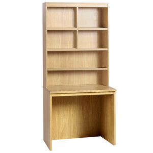 Office Medium Desk 850mm Wide With Bookshelf