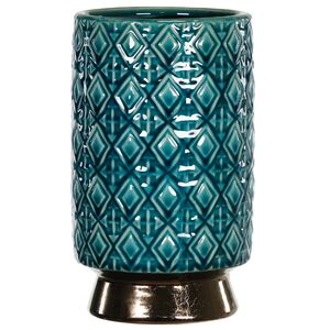 Teal Vase
