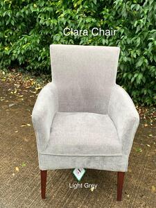 Clara Light Grey Chair