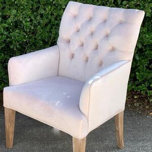 blush chair