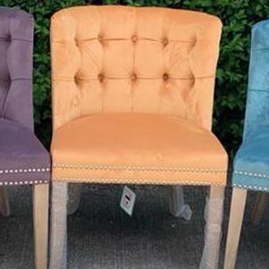 orange chair