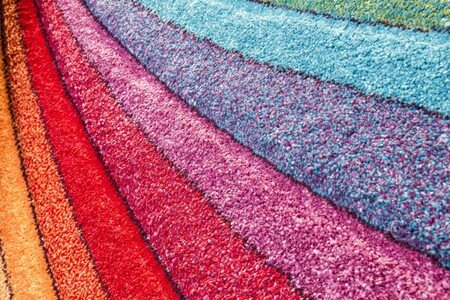 bright playroom rug