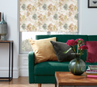Forest Rosemist Roller Blind