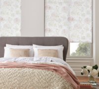 Lila Blossom Roller Blind