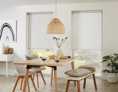 Linara White Roller Blind